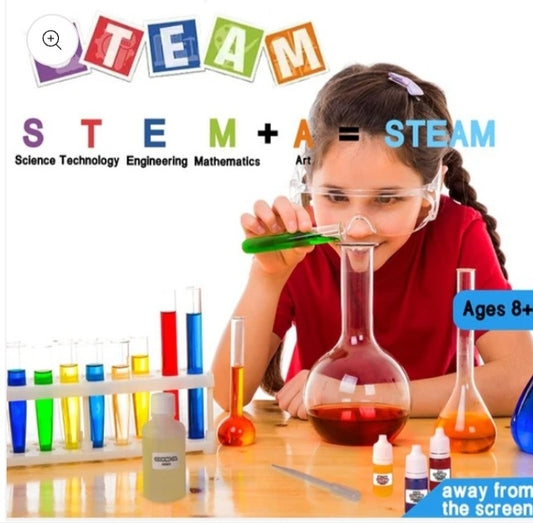 STEM Scientist Lab Kit - DIY Experiments Set - 80 Piece