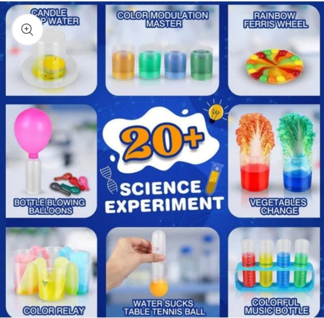 STEM Scientist Lab Kit - DIY Experiments Set - 80 Piece