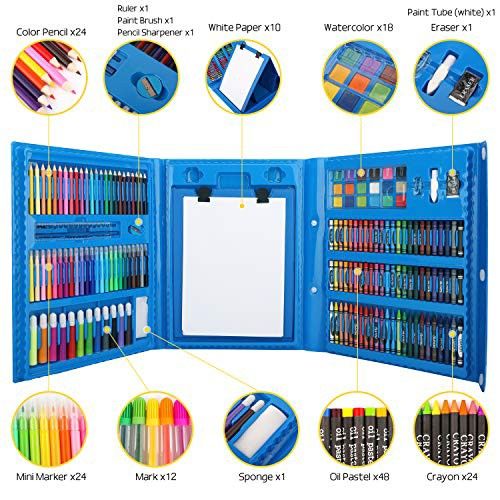 Mega 208 Piece Art Set