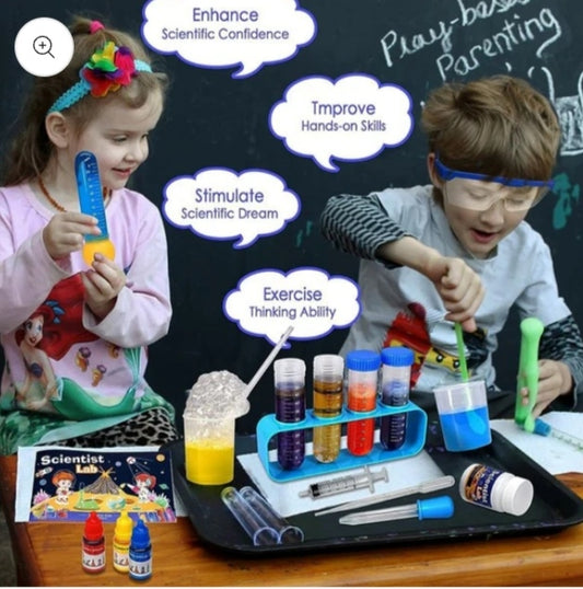 STEM Scientist Lab Kit - DIY Experiments Set - 80 Piece